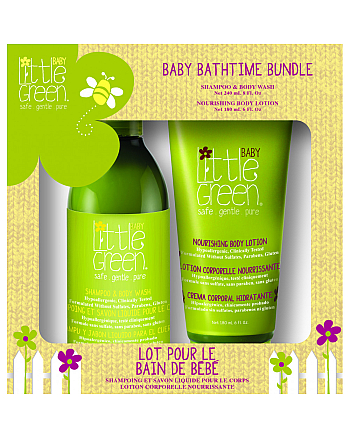 Little Green Bathtime Bundle Kit - Набор Комплект для купания малыша - hairs-russia.ru